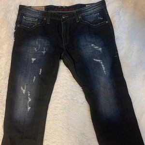 Rivet De Cru Jeans Distressed Jeans 44/34